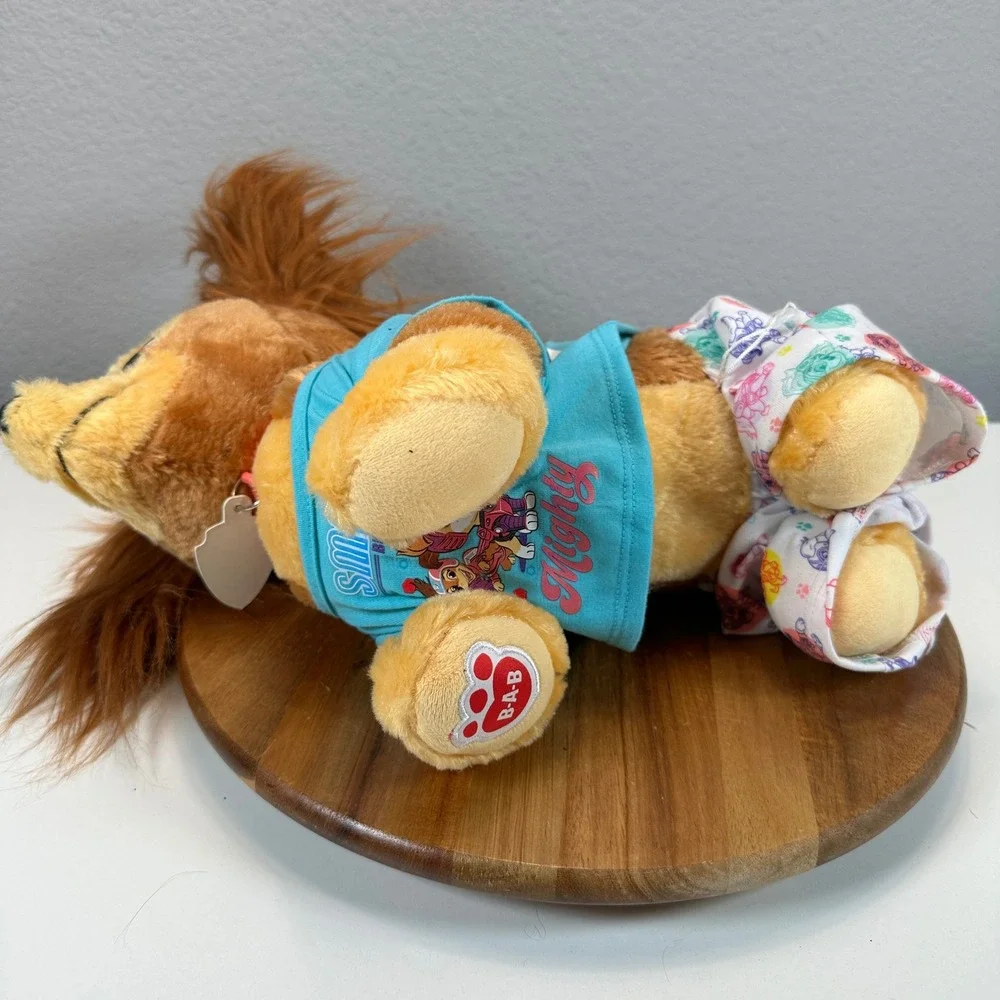 Build-A-Bear Paw Patrol Liberty Plush Dog Small But Mighty RARE Tee Nickelodeon
